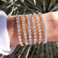 Luxury Cubic Zirconia Tennis Bracelets Chain Crystal Wedding Bracelet for Women Men Bracelet Jewelry. 
