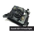 Genuine Suitable for Suzuki Accessories Yue Shuai headlight assembly GD110 headlights glass headlight shell lens lampshade Upper Shell. 