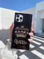 Iphone 11 Pro Max New Clutch Style Queen Branded Mirror Case. 