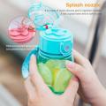 Topsky Student Mini Portable Summer Straw Water Bottle,sports drink bottle travel mug. 