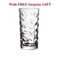 Imported Stylish Quality Transparent Embossed Flower-Design Glass Flower Vase/Central Flower Decoration Glass Vase.. 