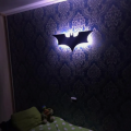 3D Batman Led Wall Lamp - Gaming WALL Decor - Gaming room decor - Color Black. 