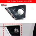Fog Light Cover For Toyota Corolla Xli, gli 2015-2017. (Chrome). 