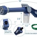 Ez Jet Water Cannon Spray Guun - Blue. 