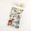 6 Sheets Classical Princess Fairy Tale Adhesive Stickers Decorative Album Diary Stick Label Paper Kids Gift. 