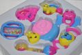 RATTLE SET 7PCS BOX TOY FOR KIDS. 