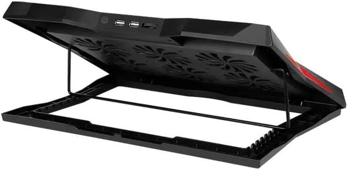 Laptop%20Cooling%20Pad%20Dual%20Fan%20With%20RGB%20Lights%20-%20Cooling%20Stand%208%20Fan%20With%207%20Gear%20To%20Adjust%20Height%20-%20For%20Upto%2020"%20Laptops%20-%20USB%20Powered%20Connection%20-%20Image%2010