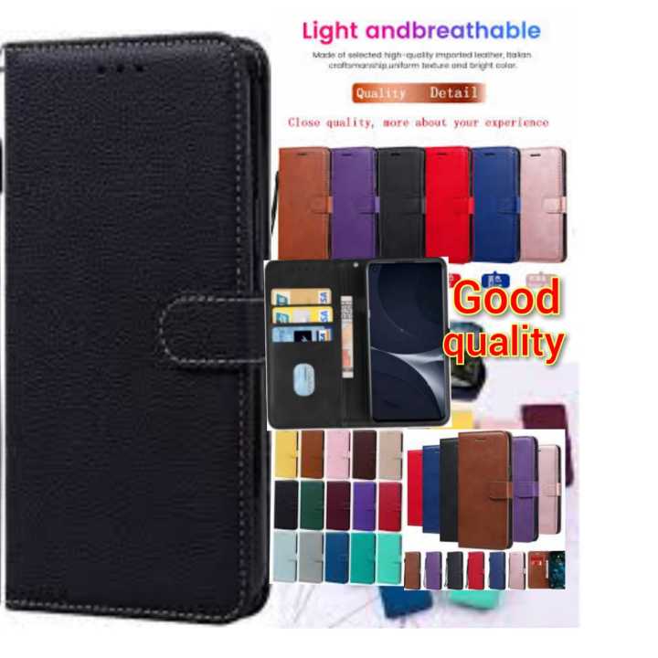 Samsung A04 Synthetic Leather Flip Cover Case leather book cover with Wallet