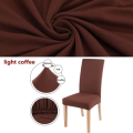 4 Pieces Chair Cover Set  Jersey Cotton Fitted Dining / Office / Room Chair Covers  Dust Proof Elastic Chair Protectors - Beddy's Studio. 