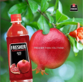 FRESHER 500ML Pack of 12 Orange, Pomegranate & Red Grapes Juice - 100% Natural, Cold-Pressed, Vitamin-Rich Blend. 