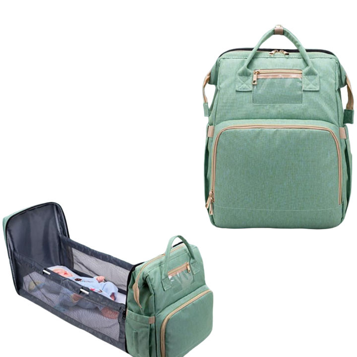 2in1%20Multifunctional%20Travel%20Mommy%20Backpack%20Portable%20Crib%20Nappy%20Bag%20Large%20Capacity%20Diaper%20Bags%20%20Baby%20Bed%20Crib%20Bag%20Random%20Color%20-%20Image%203