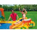 INTEX 57444 Dinosaur Play Center Swim Pool 8ft 2in X 6ft 3in X 3ft 7in. 