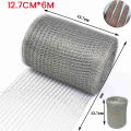 1 Piece Wire Mesh Stainless Steel Wire Mesh Fine Mesh Stainless Steel Mesh Close Mesh for Protection 12.7 cm X 6 M. 