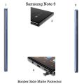 Samsung Galaxy Note 9 Complete All Sides Border Matte Protector For Samsung Galaxy Note 9. 