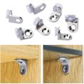 Glass Shelf Bracket with Suction Cup Base Support With Screws Right Angle Fixing Brackets for Kitchen Cabinets Cupboard Pack Of 10, 20 And 50. 