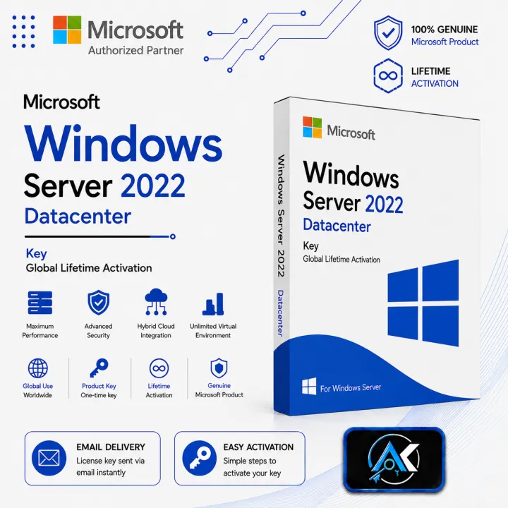 Microsoft Windows Server 2022 Datacenter Key – Global Lifetime ...