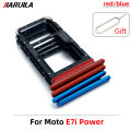 New SiM Tray For Moto E6 Play E6s E7 Plus E7i Power E20 E40 SIM Card Slot SD Card Tray Holder Adapter. 