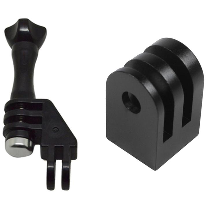 90 Degree Direction Adapter Elbow Mount with Cnc Aluminum Alloy Mini Tripod Mount Outdoor Sports Camera Base Adapter