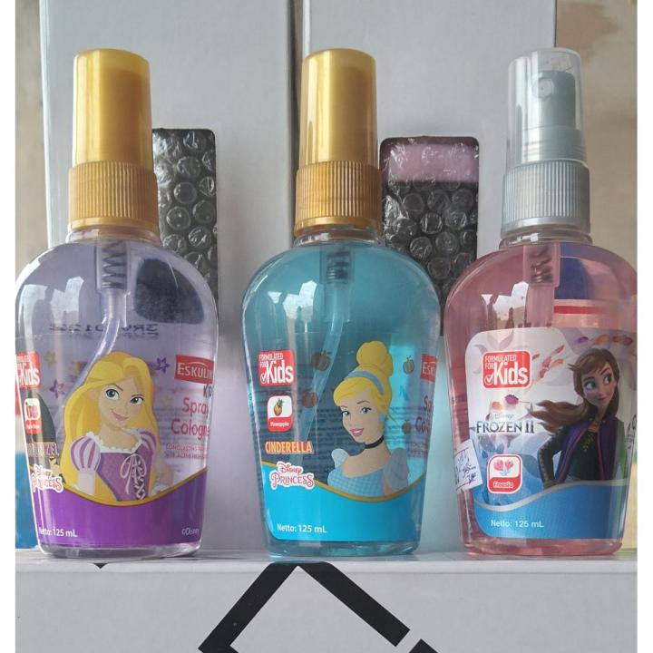 DISNEY PRINCESS MIST COLOGNE Cinderella ESKULIN SPRAY, 125ML