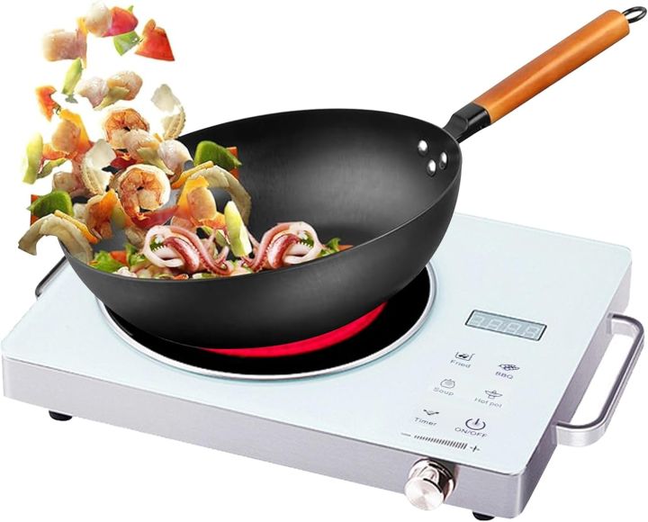 New GROPA Electric Stove 3500W Infrared Cooker Hot Plate Induction Cooker Touch Panel Effective and Constant Temperature Control Smart Cooking Safe and Energy Saving Easy to Clean Healthy Environment Friendly High Standard Quality