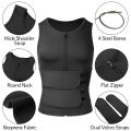 Men Body Shaper Waist Trainer Sauna Suit Sweat Vest Slimming Underwear Weight Loss Shirt Fat Burner Workout Tank Tops Shapewear. 