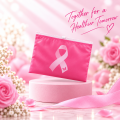 Pink Ribbon Pouch. 