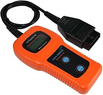U480 OBD2 Car Diagnostic Tool with LCD Display, Engine Code Reader for DTCs, VIN Check, MIL Reset, Compatible with 1996-2003 Vehicles, Quick Error Code Reader, Plug & Play, Auto Diagnostic Tool