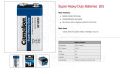 CAMELION 9V SUPER HEAVY DUTY BATTERY 6F22 9V 1 Piece. 