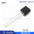 5 Pcs/Lot  Circuitry Part TMP36GT9Z  TMP36GZ  36GZ TO-92 Low voltage sensor chip IC. 