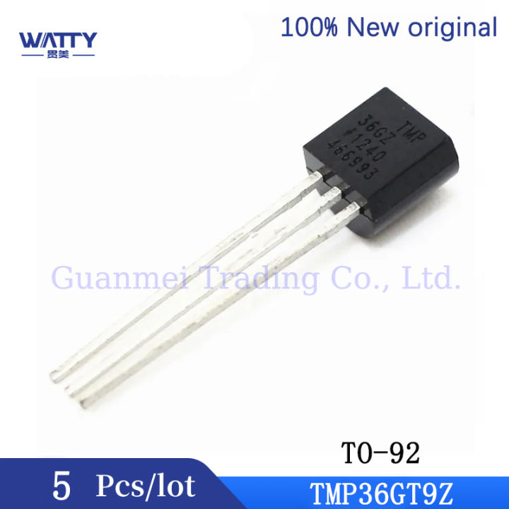 5 Pcs/Lot  Circuitry Part TMP36GT9Z  TMP36GZ  36GZ TO-92 Low voltage sensor chip IC