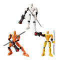 Titan Robot Action Figure 3D Printed With Full Articulation For Stop Motion Anim. 