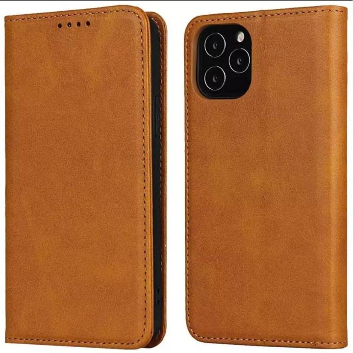 Apple iphone 12pro Max Rich Boss Synthetic Leather Flip Cover