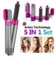 Hot Air Hair dryer Styler 5 in 1 Automatic Hair Curler Professional Hair Straightener Multifunctional Hair Styler Hair Dryer. 