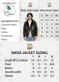 New Men's Casual Biker Style Black PU Leather Jacket with Tartan Collar. 