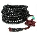 216pcs 41.7 Inch Beads Buddha Mala Buddhist Bracelet Necklace & 8mm Wood Link Bracelet Tibetan Colorful 108pcs Bead. 