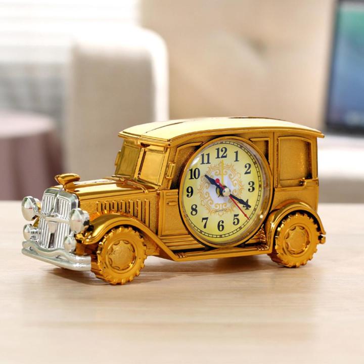 Table Clock Vintage Car Alarm Clock Fashionable Present For Kids And Friends ABS Children's Toys 1pc Alarm Clock