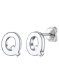 A to Z 22k Chandi Alphabets Earrings-6mm. 