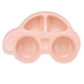【DM bag factory Store】Baby Feeding Dishes Tray Tableware Toddler Cartoon Car Food Plates Kids Plate Children Bowl Plate. 