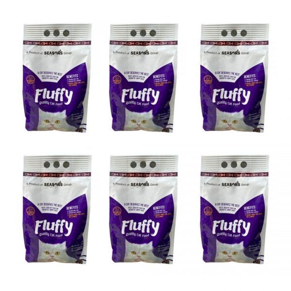 Fluffy Cat Food (6 x 1.2kg pack)