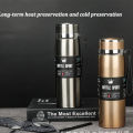 Sports 1000ml Stainless Steel Water Bottle for Men Women Kids | Thermos Flask | Reusable Leak-Proof Thermosteel for Home Office Gym Fridge Travelling (1 Liters). 