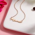 Mother's Day Necklace English Alphabet Necklace For Mom New Year Pendant Chain Jewelry. 