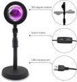 Remote Control Sunset Projection Lamp 16 Colors Changing Rainbow Sun Halo Led Atmosphere Night Light USB Powered for Celebrities  / _TikTok. 