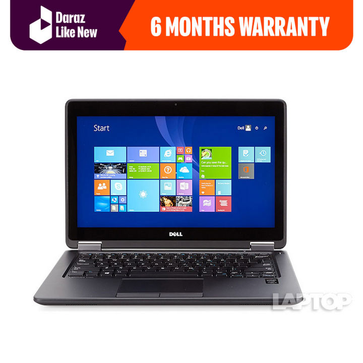 Dell Latitude E7250 12.5inch Laptop, Core i5 5th Gen, 8GB Ram, 128GB SSD, Windows 10 (Registered Windows) - Daraz like new laptops