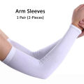 Pair Of Sleeves For Arms Useful For Hiking Running And Soccer. 