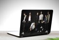 BTS Bangtan Boys Group Laptop Skin Vinyl Stickers Decal,12 13 14 15 15.6 inches Notebook Laptop Skin Sticker for all Laptops. 