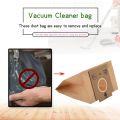 10 Pcs Vacuum Cleaner Kraft Paper Dust Bags Dual Filter Dust Bag Fit for Z1480 ZW1200-211 ZC1120B ZC1120R ZC1120Y ZMO1510 ZMO1511 ZMO1530 ZMO1550 Series. 