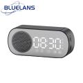 Sound Box touch screen buttons Bluetooth-compatible5.0 Stereo Speaker Clock Dual Alarm. 