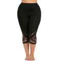 40# Women Lace Leggings Plus Size Skinny Women Pants Sport Push Up Leggings Fitness stretch Skinny Pants Leggins Mujer. 
