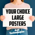 Large Posters of Your Choice | XL Sized Wall Art | Premium Quality Wall Art | 18 x 12 Inches Customizable. 