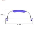 Brownie Cutter Large Stainless Steel Cake Cutter with Adjustable Blade Baking Tool for Layered Cakes Kitchen Slicer for Perfect Slices. 